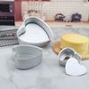 Aluminum Zinc Zinc Alloy Chocolate Cake mold Non Stick Metal Heart Cake Baking Pan  Desserts