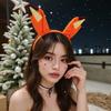 Foxes Costume Headpiece Reusable Fabric Ears Hairband Cartoon Hairpiece For Theater Performances Theme Party Decoration