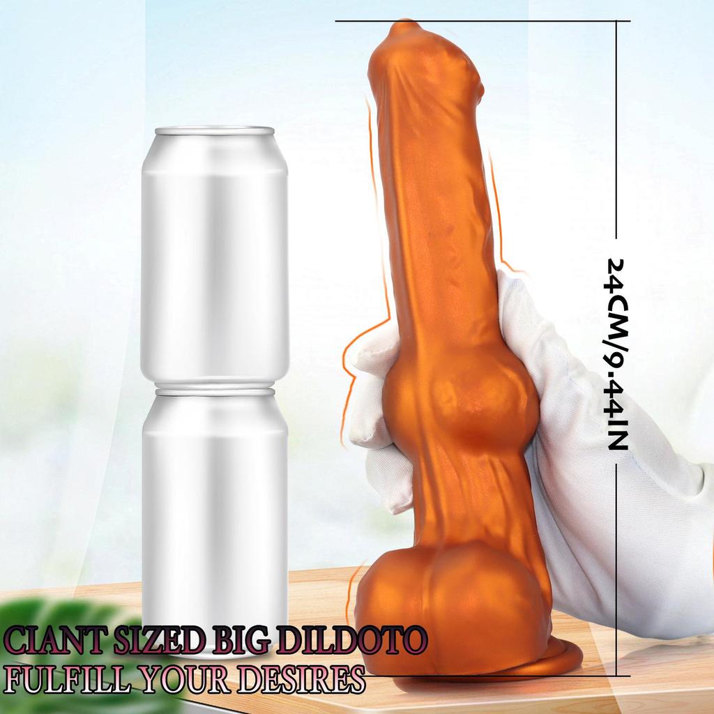 Инопланетный Симулятор Кросс-Дрессинга Дилдо для Женщин - Реалистичный Анальный Крючок в Форме Собаки Секс-Игрушка