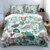 Whimsical paisley floral harmony. Bedding sets Duvet covers Pillowcases(1* Duvet Cover 2* Pillowcases without duvet insert)