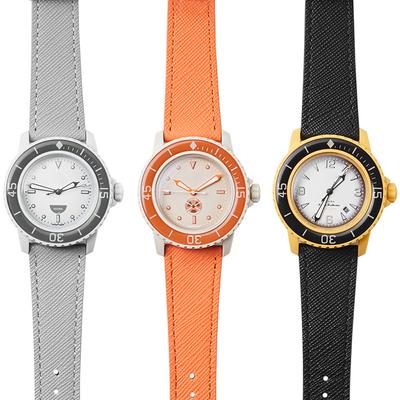 Ремешок для часов из натуральной кожи сафьяна, 18 мм, 20 мм, 22 мм, быстросъемный сменный ремешок для часов Bnad для мужчин и женщин