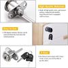 Zinc Alloy Drawer Lock Furniture Hardware Cabinet Knob Lock New Cabinet Door Catch  Cabinet