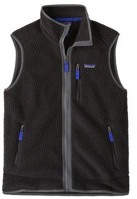 Patagonia Мужская куртка Retro Pile Vest (22821) Retro Pile Vest (22821) мужская куртка black/forgegrey