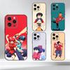 Чехол для телефона R-Ranma 1-2 для iPhone 17,16,15,14,13,12,11 Plus,Pro Max,XS, Мягкий силиконовый черный чехол