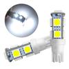 T10 W5W 5050 5SMD White Interior Lights LED Car Light Wedge Reading Lamp Bulbs Super Bright DC 12V