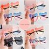 Children's Toy Glasses Cartoon Cute Color-changing Sunglasses New Korean Version of Rimless Little Face Cat's Eye Sunglasses Female