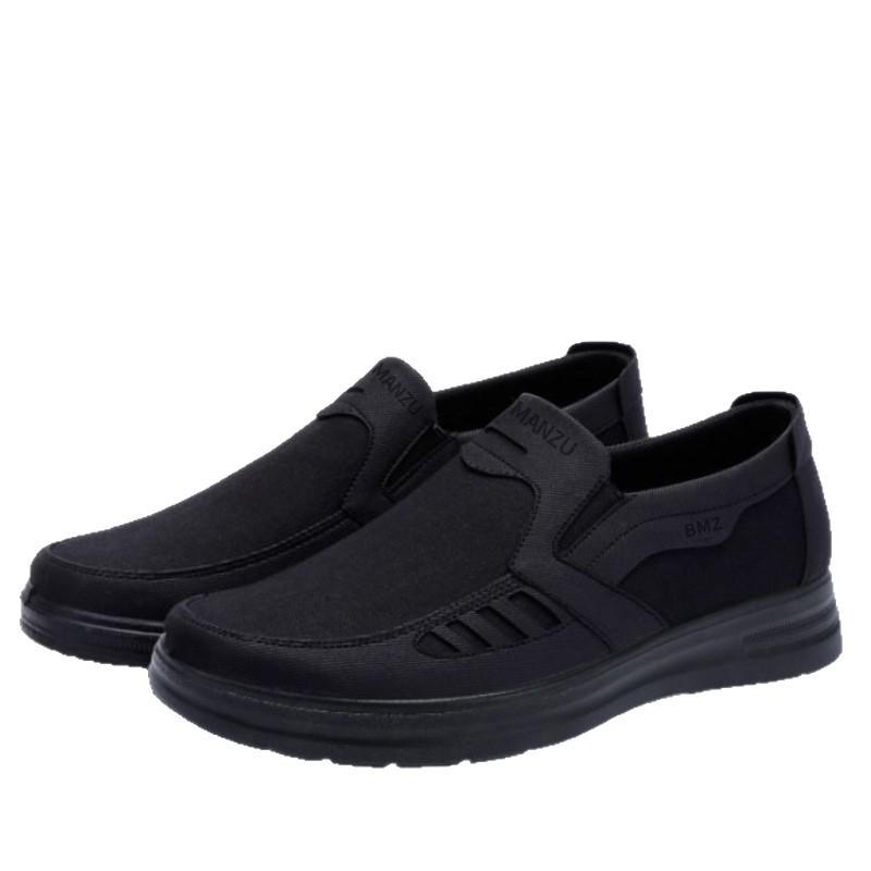 Men's shoes, lazy shoes, soft soles, comfortable and breathable casual cloth shoes in spring and autumn