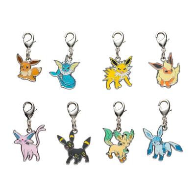 Pokemon Center Оригинальная национальная энциклопедия Металлический амулет 471 133, 134, 135, 136, 196, 197, 470,