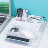 Desktop Organizer Box Drawer Divider Tray Desk Makeup Classification Storage Box for Bathroom Office Transparent