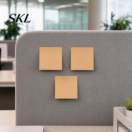 Heavy Duty Stick Notes Notes, 4x4in Self-Stick Cube Pads, 400 Thick Paper Sheets/Pad Adhesive Memo Pads for Office, School, Home Big Size