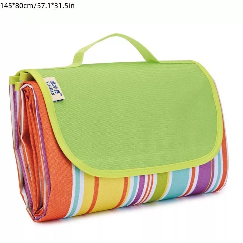 1 шт. Водонепроницаемый пескостойкий коврик для кемпинга, одеяло для пикника, пляжный коврик, портативное одеяло для кемпинга и пляжа для пеших походов, кемпинга, складное