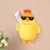 Мультяшный цыпленок настенный ящик для хранения косметики, инструментов и зубной щетки