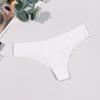 S-XL Ice Silk Panties for Women Low Waist Solid Color Underwear Panties Breathable and Comfortable Cotton Thong
