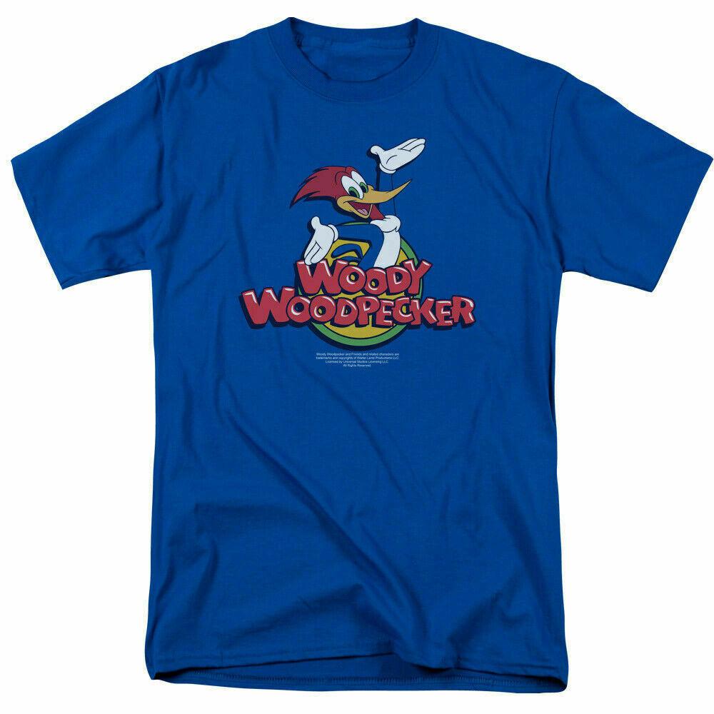 26 Woody Woodpecker Woody T Shirt Mens Licensed Cartoon Merchandise Royal Blue Unisex T-Shirt