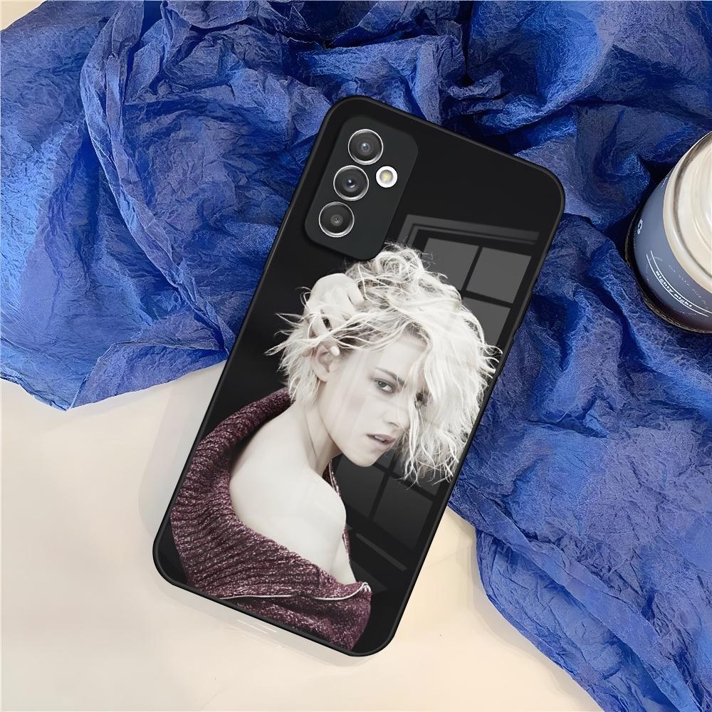Потрясающая девушка Кристен Стюарт Чехол для телефона для Samsung Galaxy S26 S25 S24 S30 S21 S23 S20 S22 Fe Pro Edge Ultra Plus Стеклянный Чехол