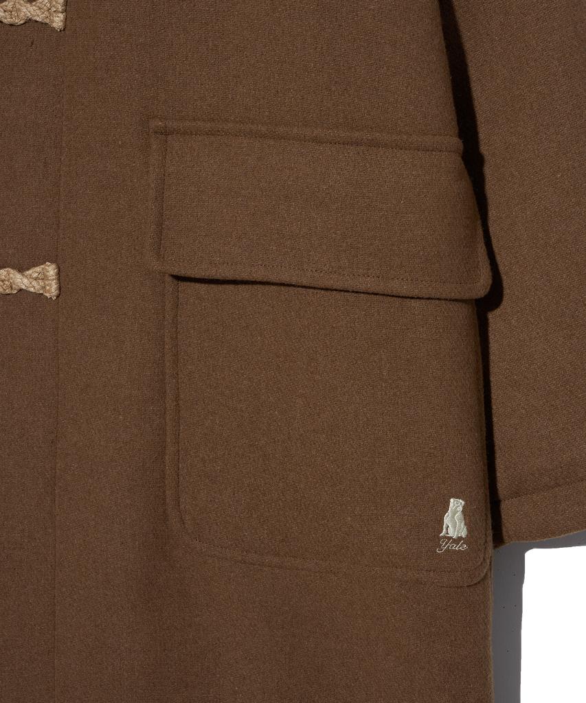 Yale Wool Blended Long Duffle Coat_Camel