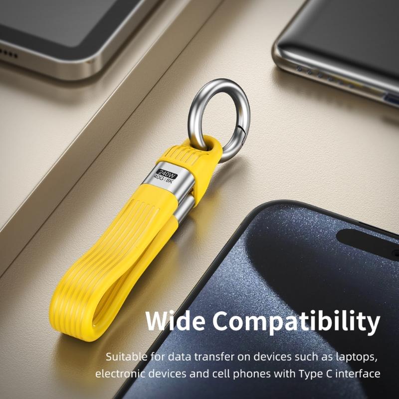 13 см USB4 Кабель для PD240W Power Delivery и 40 Гбит/с Передачи Совместимый 8K Видео Передача