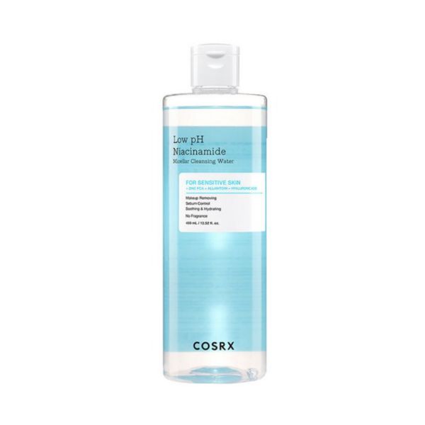 COSRX Low pH Niacinamide Micellar Cleansing Water Gentle Makeup Remover 400ml