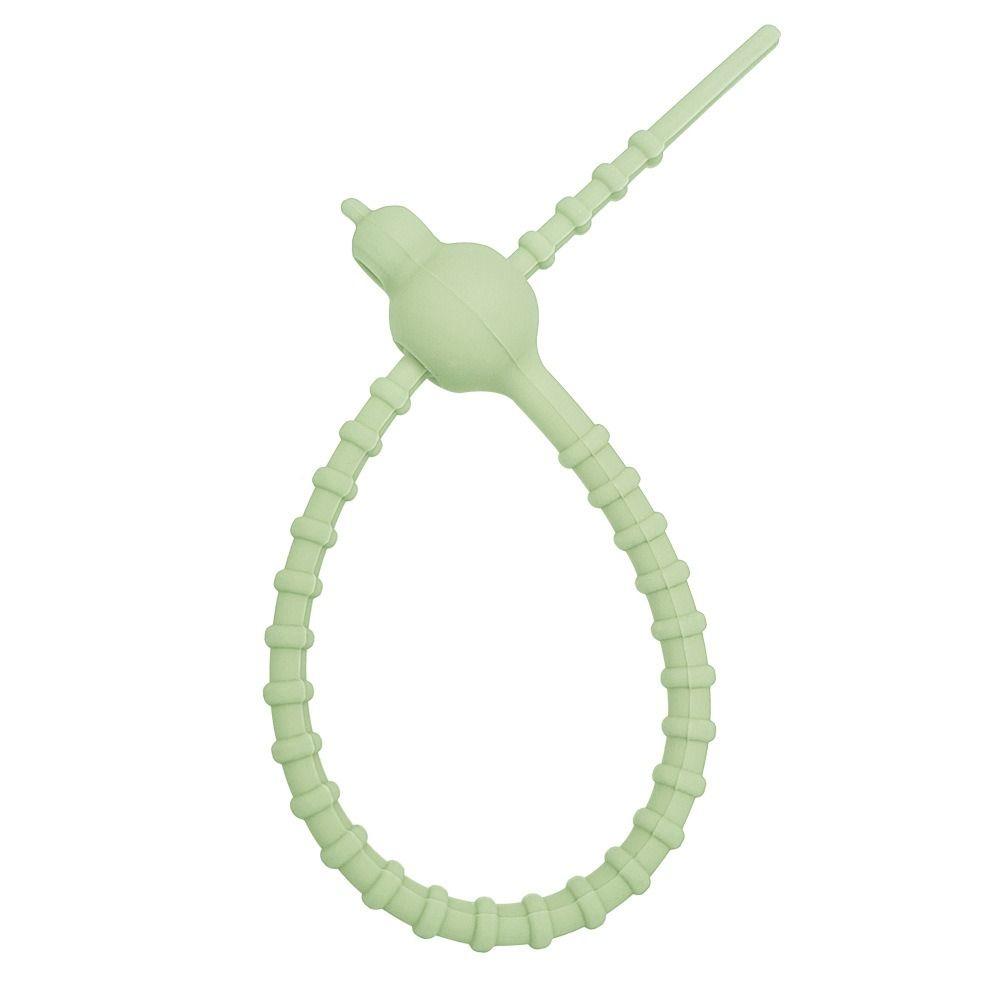 10PCS Silicone Cable Winder Multi-functional Cable Strap Organizer New Silicone Ribbon