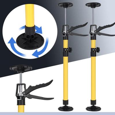 Телескопическая опора для установки шкафа Quick Hand Work Lifter Rod Стальная опора-третья рука Инструмент Для храпового механизма для груза