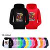 5227 Дети Мальчики Девочки Steal a Brainrot 67 Six Seven Printed Casual Long Sleeves Hoodies Top
