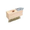 Moss Remover Wired Grout Cleaner Brush for Cleaning Deck Walkway Weed Scraper Wire Brush Grout Remover Hand Tool