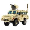 Gobricks MOC MRAP Военный Транспортный Средство Машина Серия Кирпичи Противоминный 4x4 RG-33L RG-31 M142 M1296 CROWS Строительные Блоки Игрушка