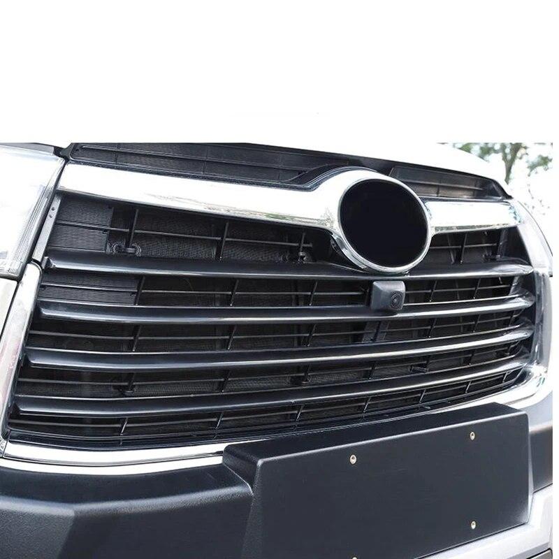 2017 2018 Автомобильная сетка для защиты от насекомых, передняя решетка, вставка, сетка для Toyota Highlander Kluger, аксессуары, 6 шт./компл.