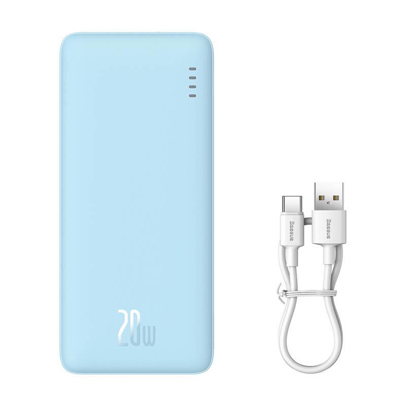 Powerbank Baseus Airpow 10000 Mah 20W (Niebieski)