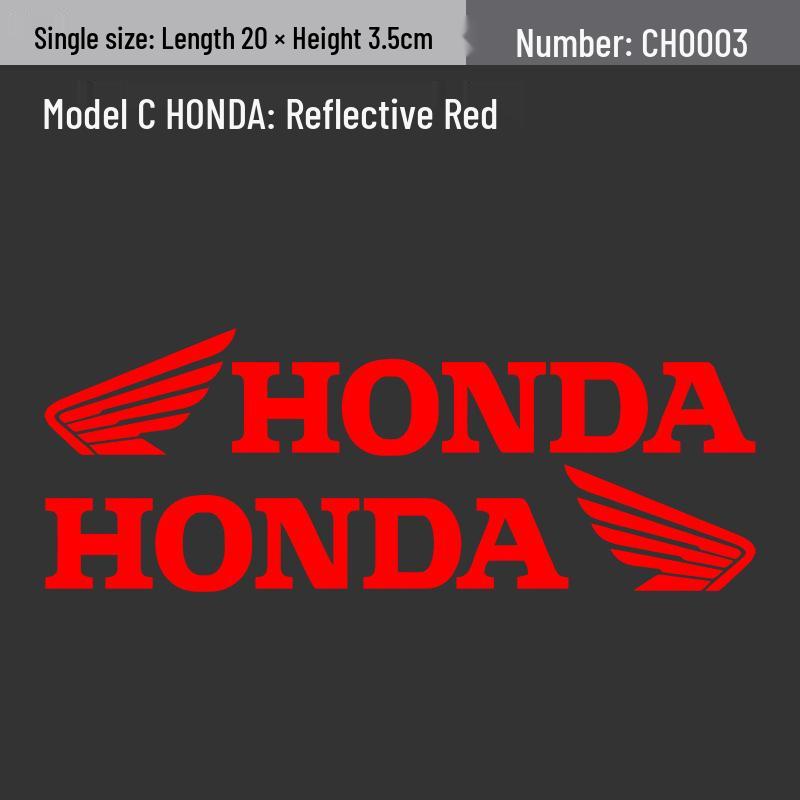 Мотонаклейки Honda Wings - Милые девчачьи наклейки с лазерной модификацией для электровелосипедов