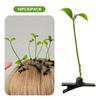 10Pcs Funny Grass Hair Clips Sprout Bean Antenna Hairpins For Women Girls Cute Plant Hair Barrette Hair Accessories