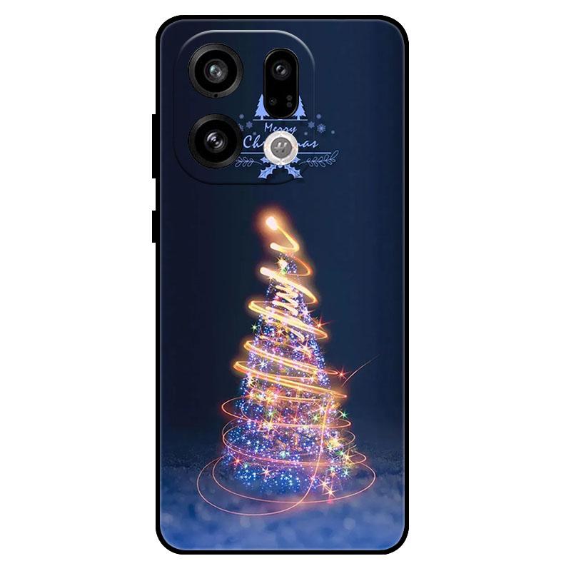 Для OPPO Find X9Pro X9 X8 X7 Ultra FindX8s X7 X8 Pro X8s + Plus Рождественский чехол для телефона Ударопрочный Мягкий ТПУ Силиконовый Защитный чехол
