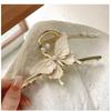 Wheat Hairpin Women's Back of The Head Big Grip Clip Elegant High-End Metal Shark Clip Headpiece New Hairpin