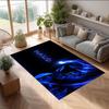football Printed Flannel Area Rug Non Slip Soft Polyester Floor Carpet Indoor Decor Mat for Bedroom Living Room Sofa