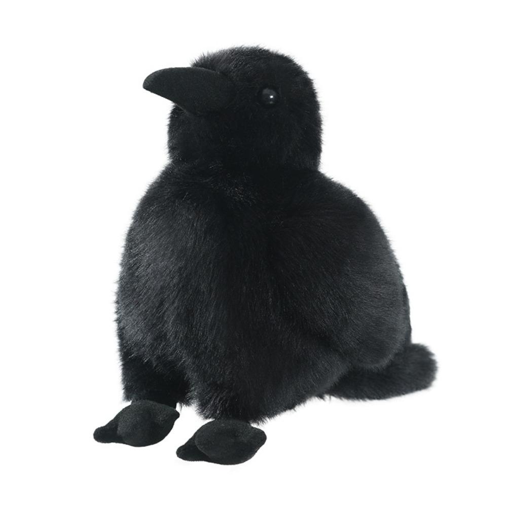 Cartoon Black Crow Doll Interesting Funny Animal Plush Doll Boys Girls Crow Plush Toy Kids Toy