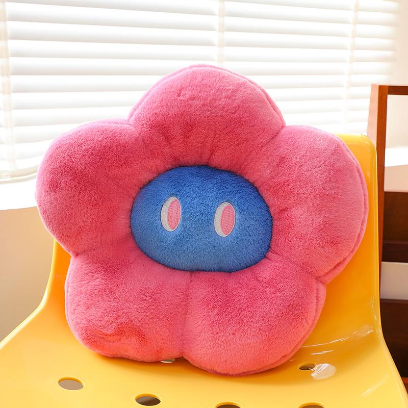 Дофаминовый цветок декоративная подушка милая цветная плюшевая подушка-лепесток офисная подушка для сна подушка для сиденья на эркере