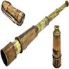 Brass Telescope with Leather Cover – 45.72 Cm Long, Vintage Design, Antique Brass Finish