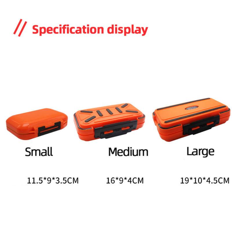 Ящик для хранения рыболовных снастей, водонепроницаемые аксессуары для рыболовных приманок