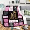 Animal Paw Print Home Customize Your Name Blankets Comfortable Soft Lightweight Multiseasonal Blanket For Picnics Sofas Offices Beds Living Rooms
