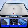 Folding Car Windshield Sun Shade Visor Protector UV Sun Parasol For BMW M 1 3 4 5 6 7 Series X1 X3 X4 X5 G20 G38 F48 E36 E39 OZ3