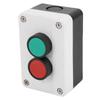 Momentary Push Button Switch Station NO Green NC Red IP65 Water Proof Start Stop Push Button Switch Box for Workshop