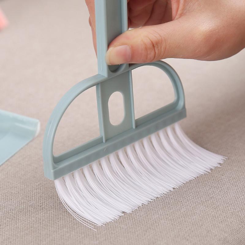 Многоцелевой мини-веник, набор совков с мусорным совком для уборки рабочего стола, мини-веник, набор совков, метла, щетка для клавиатуры