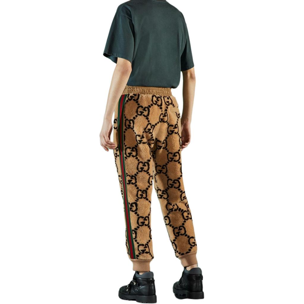 Gucci Шерстяные брюки-джоггеры с жаккардовым узором GG 715233-XJETP-2066