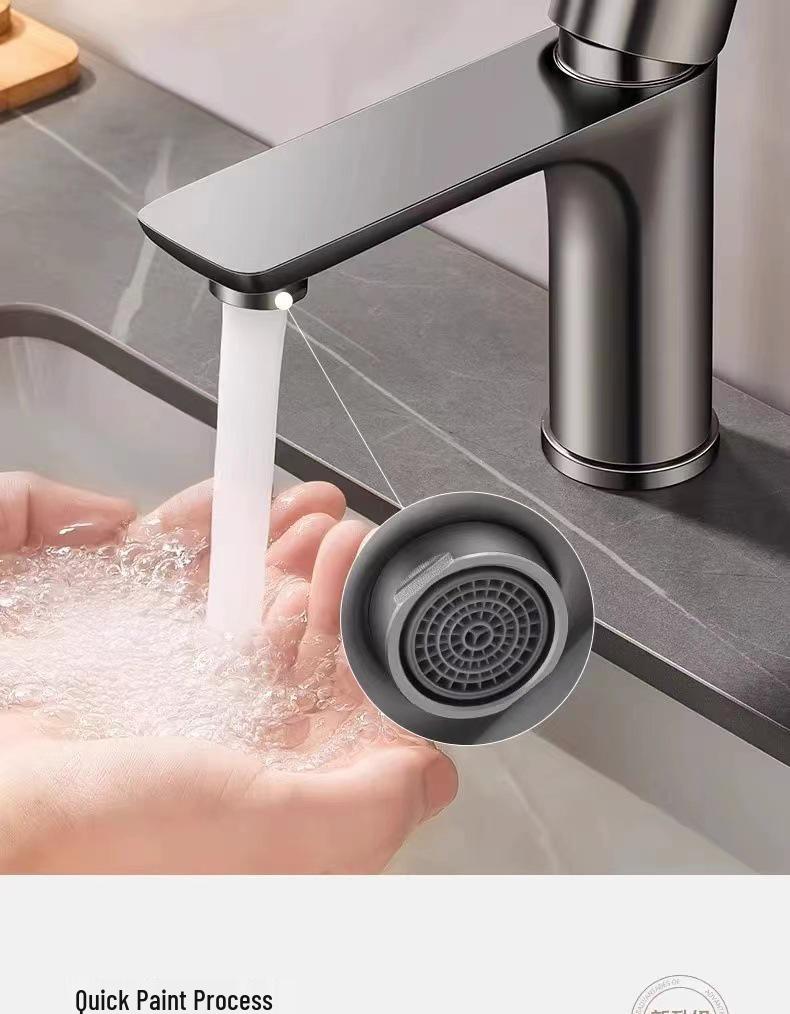 Смеситель для ванной комнаты из нержавеющей стали для горячей и холодной воды