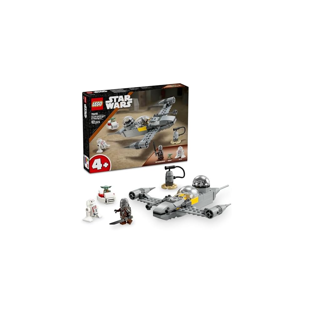 LEGO Star Wars Mandalorian N-1 Starfighter Toy Building Set for Kids Ages 4-6