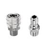 Stainless Steel 3/8 NPT Quick Connect High-Pressure Washer Fitting for Car Washers