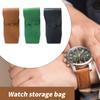 Портативный чехол для хранения часов из искусственной кожи с несколькими слоями и организованными отделениями, аксессуар для путешествий и бизнеса