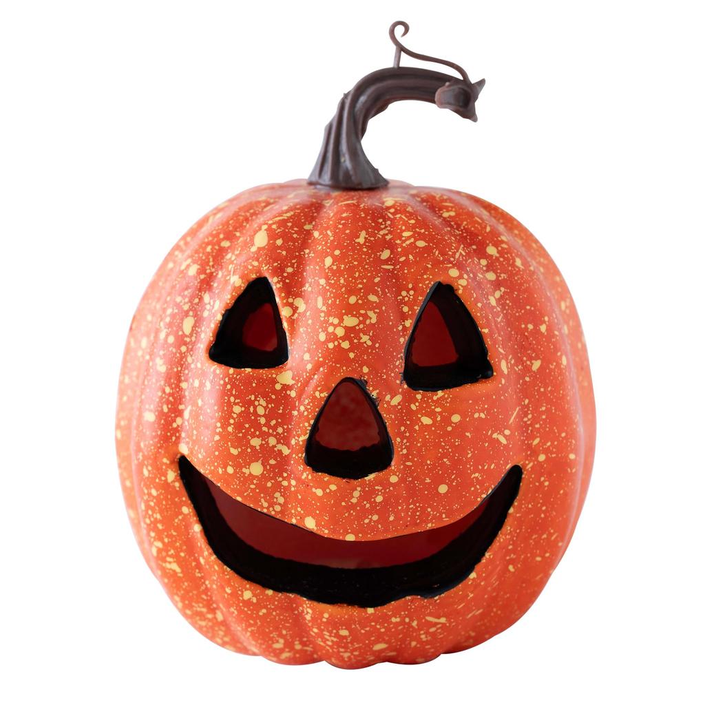 Osaka Choseido Halloween Pumpkin Lamp 15cm Includes Bonus Funny Vertical Decoration, Tall, Handkerchief,