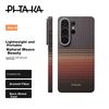 Magnetic Kevlar Aramid Ultra-Thin Carbon Fiber Texture Minimalist Full-Coverage Case for Samsung S26 Ultra - Sunset Edition with New Shortcut Keys