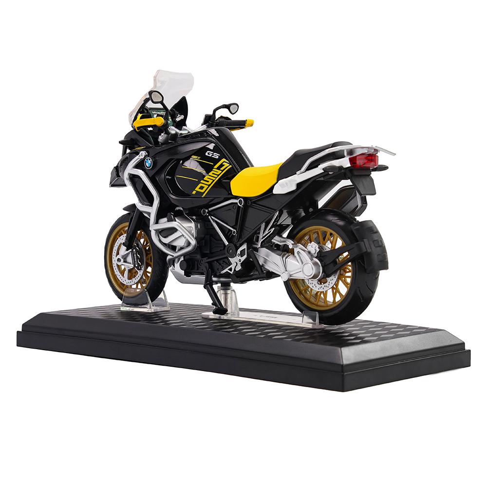 MSZ CCA 1:12 BMW R1250GS S1000R с базовым литым металлическим автомобилем, модель мотоцикла, игрушка для подарка, статичная литая модель мотоцикла